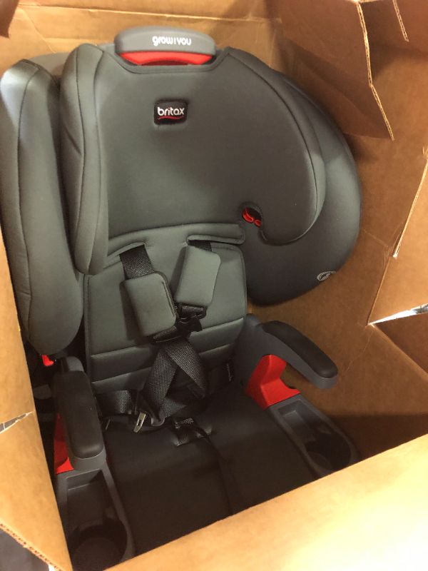 Photo 3 of Britax Grow with You Harness-2-Booster Car Seat, Pebble
