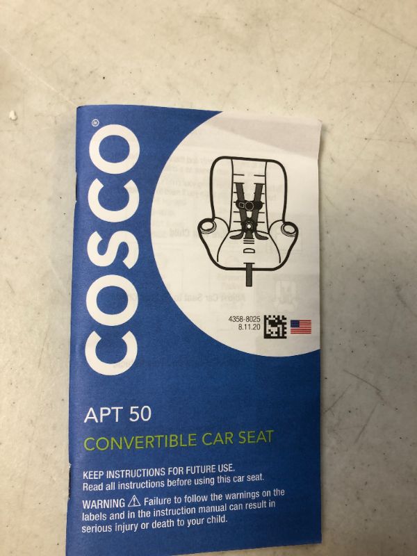 Photo 1 of Cosco Apt 50 Convertible Car Seat (Black Arrows)