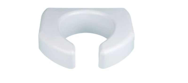 Photo 1 of Ableware Basic Open Front Elevated Toilet Seat
