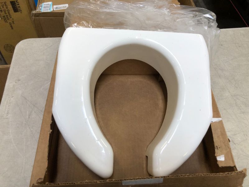 Photo 2 of Ableware Basic Open Front Elevated Toilet Seat
