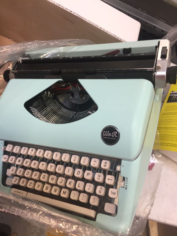 Photo 1 of We R Memory Keepers - Typecast - Mint Typewriter