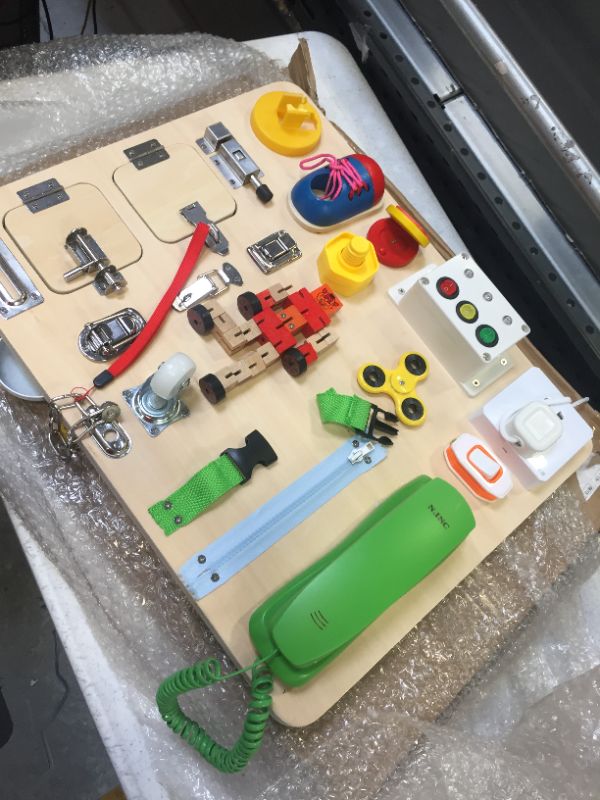 Photo 1 of 20 in 1 busy construction board for 2-4 year old  