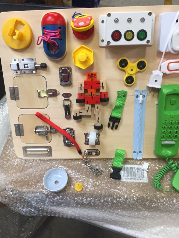 Photo 1 of 20 in 1 busy construction board for 2-4 year old  