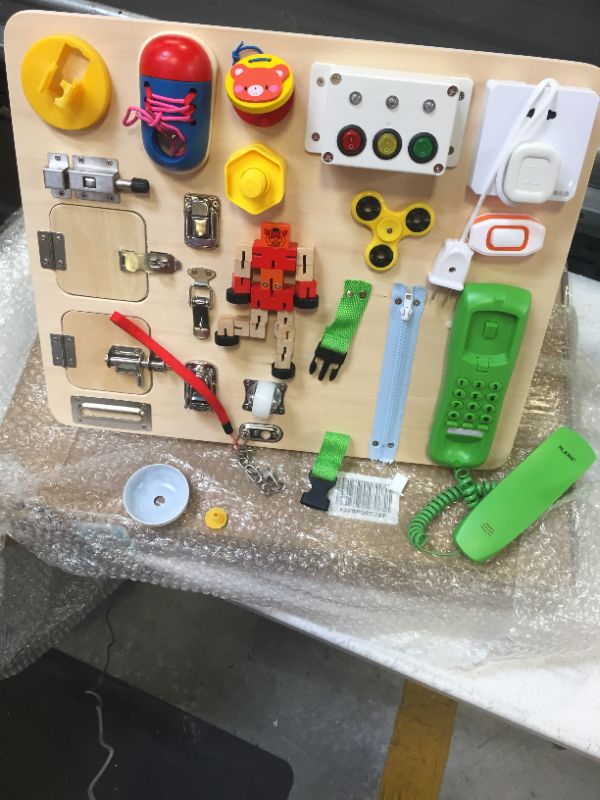 Photo 1 of 20 in 1 busy construction board for 2-4 year old  