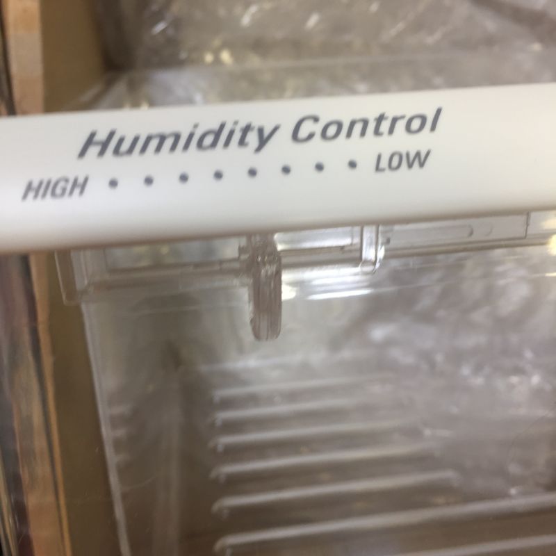 Photo 3 of 15 x 16.5 humidity control tray for refrigerator--unknown brand 