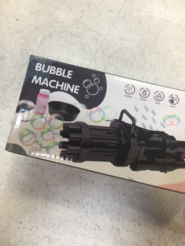 Photo 3 of bubble machine and water spray turtle themed 