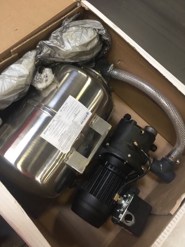 Photo 4 of Burcam 506227p 3/4 HP Noryl Shallow Well Jet Pump System