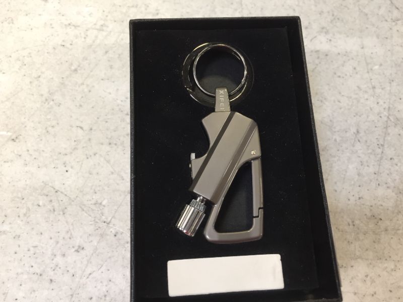 Photo 2 of 2 PACK XIFEI Keychain Bottle Opener and Matchstick Fire Starter Great Kerosene Refillable Keychain Lighter