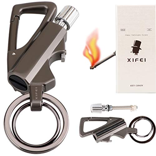 Photo 1 of 2 PACK XIFEI Keychain Bottle Opener and Matchstick Fire Starter Great Kerosene Refillable Keychain Lighter