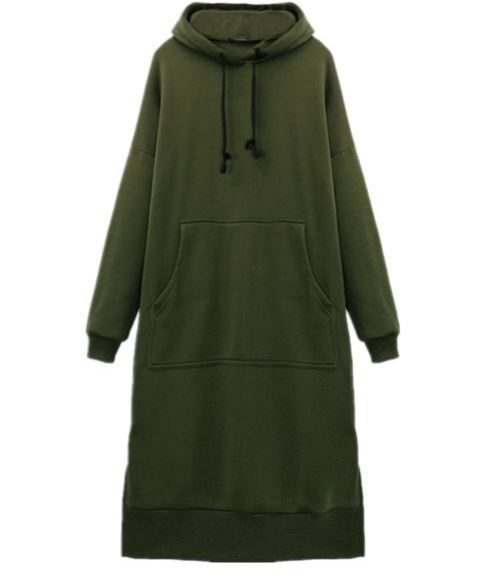 Photo 1 of Maternity Dress Women Long Sleeve Loose Hoodie Dresses