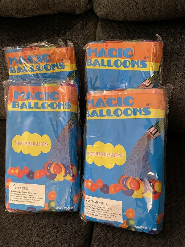 Photo 1 of 4pack---magic balloons 