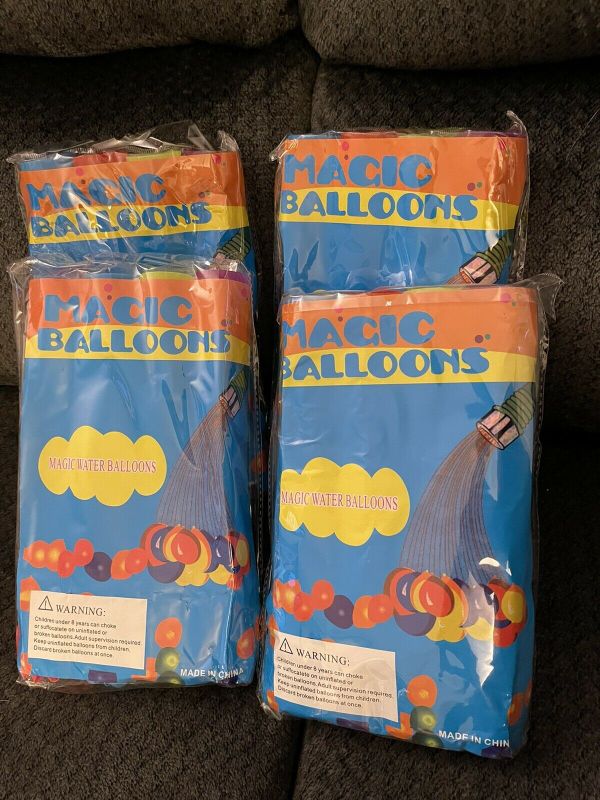 Photo 1 of 4pack---magic balloons
