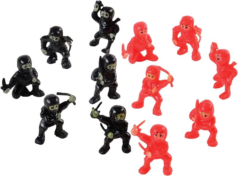 Photo 1 of 8pack----assorted mini  ninja action figure toys