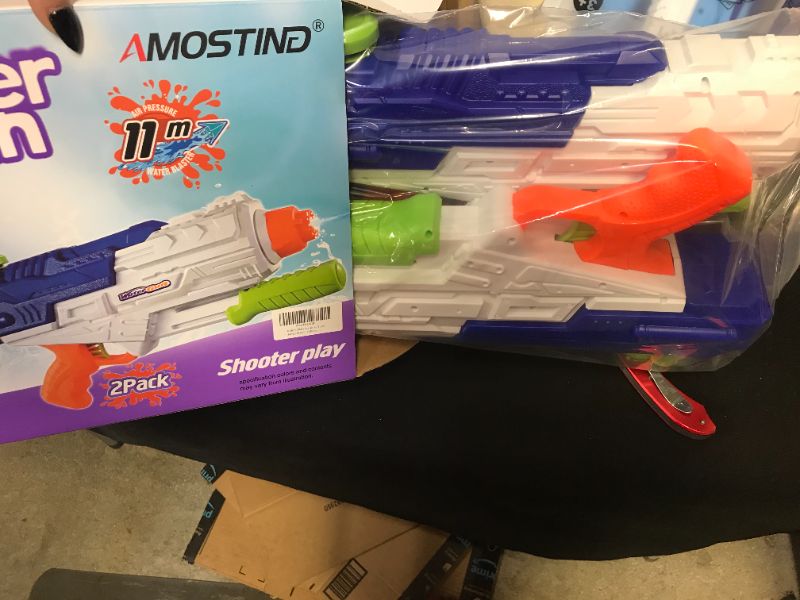 Photo 1 of amosting water shoot gun 2 pack