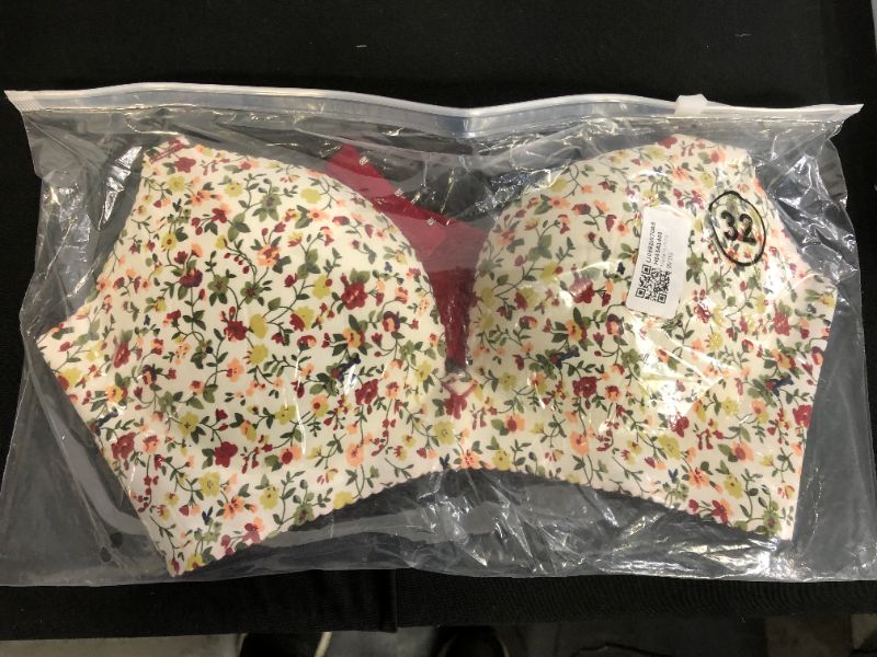 Photo 1 of 32 B - WOMENS BRA FLORAL