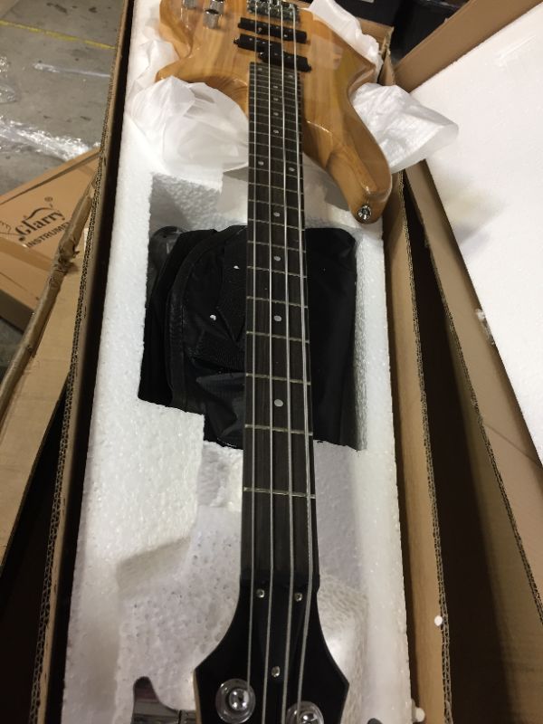 Photo 5 of Glarry 4 string electric bass guitar