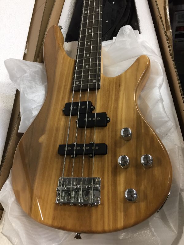 Photo 3 of Glarry 4 string electric bass guitar