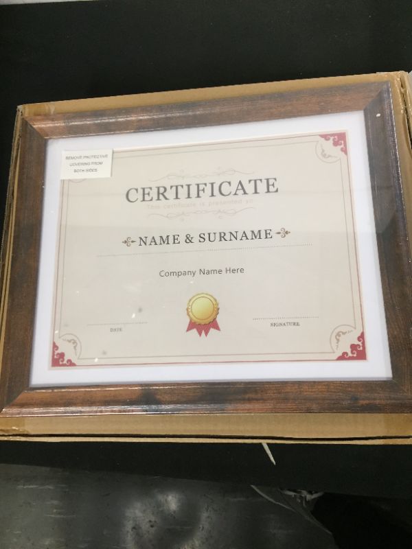 Photo 1 of 5 PACK CERTIFICATE FRAMES 