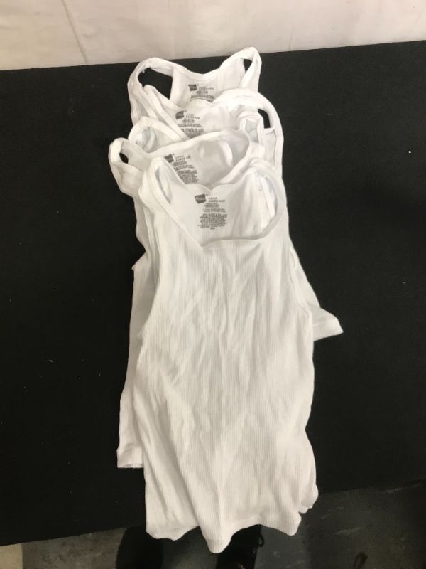 Photo 1 of 5 PACK OF KIDS WHITE TAK TOPS SIZE SMALL