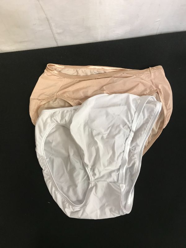 Photo 1 of 2 PACK OF WOMENS UNDERWEAR TAN AND WHITE 