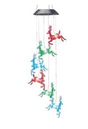 Photo 1 of Bedfordale Hanging Reindeer Christmas Dangler Garden Stake PACK OF 5 