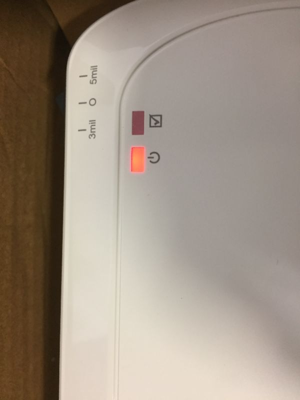 Photo 1 of Amazon Basics 9-Inch Thermal Laminator Machine
