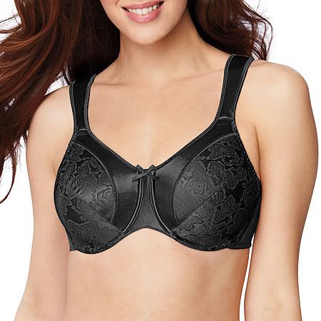 Photo 1 of Bali Women's Satin Tracings Minimizer Bra, 36C
