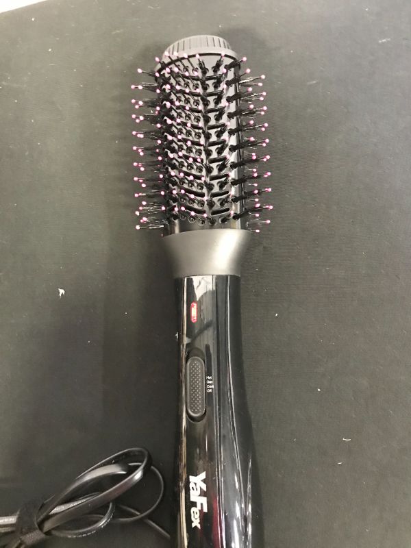 Photo 3 of One Step Hair Dryer Brush Blow Dryer Round Brush Hot Comb Hot Air Brush Styler and Volumizer Ionic Round Brush Hairbrush Salon Hairdryer Anti Frizz Fast Drying
