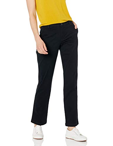 Photo 1 of Amazon Essentials Women's Stretch Twill Chino Pant, Black, 18
