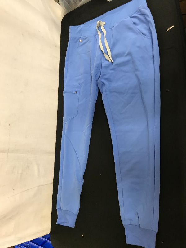 Photo 2 of FIGS - Blue Medium Cargo Scrub Pants