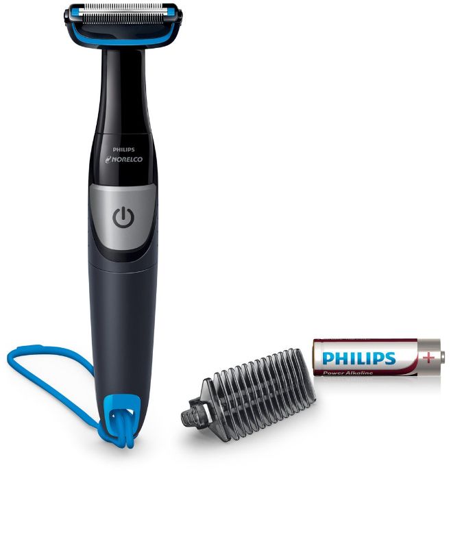 Photo 1 of Philips Norelco Bodygroom Series 1100, BG1026/60, Showerproof Body Hair Trimmer and Groomer for Men
