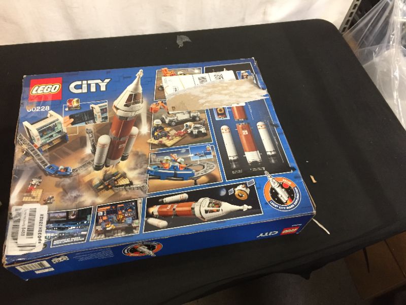 Photo 3 of LEGO City Space Deep Space Rocket and Launch Control 60228 Model Rocket Building Kit with Toy Monorail, Control Tower and Astronaut Minifigures, Fun STEM Toy for Creative Play (837 Pieces)
