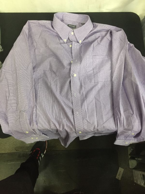 Photo 1 of 17 1/2 - 18 
34/35
PURPLE BUTTON UP SHIRT VAN HUESEN