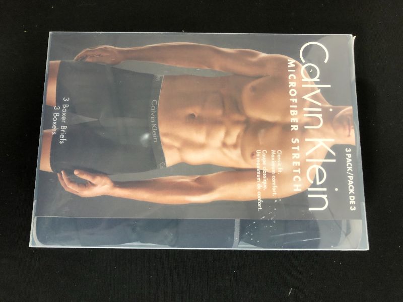 Photo 1 of Calvin Klein Microfiber Boxer Brief 3-Pack size small