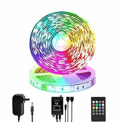 Photo 1 of Led Strip Lights 32.8ft Color Changing Light Srtip Music Sync 5050 Led Music Lig
