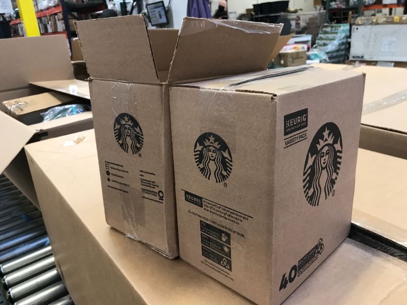 View 3 of 2pack 80ct Starbucks Peppermint Mocha Caffe Latte Flavored Medium Roast Coffee Single-Cup Coffee for Keurig Brewers expireD 12 NOVEMBER 2021