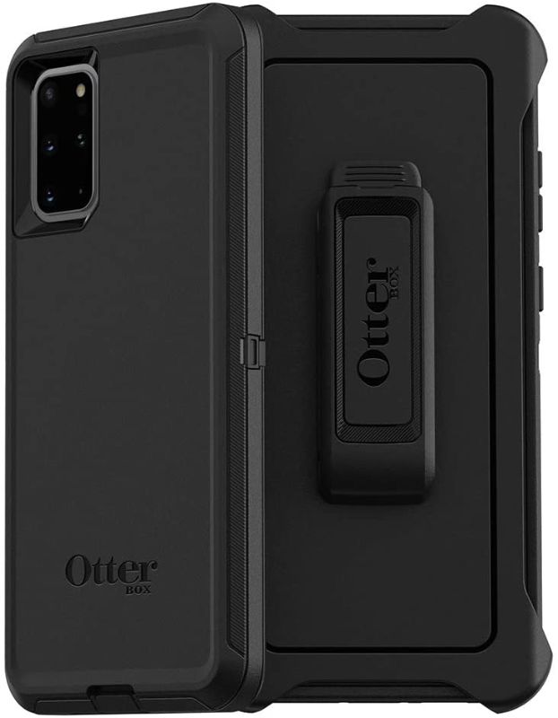 Photo 1 of OTTERBOX DEFENDER SERIES SCREENLESS EDITION Case for Galaxy S20+/Galaxy S20+ 5G (ONLY - Not compatible with any other Galaxy S20 models) - BLACK
