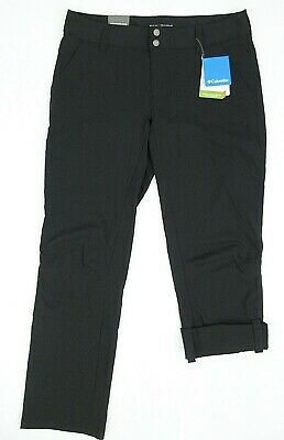 Photo 1 of Women’s Columbia Saturday Trail Straight Leg Pants Black Omni-Shade UPF 50