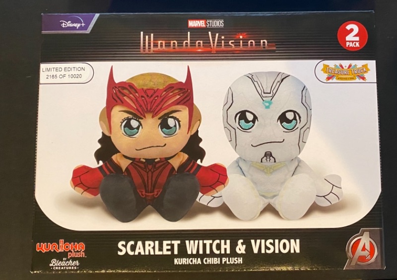 Photo 1 of Bleacher Creatures Wanda Vision Scarlet Witch and Vision Bundle - Limited Edition 2165 of 10020