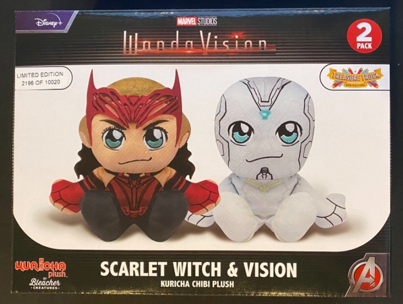 Photo 1 of Bleacher Creatures Wanda Vision Scarlet Witch and Vision Bundle - Limited Edition 2196 of 10020