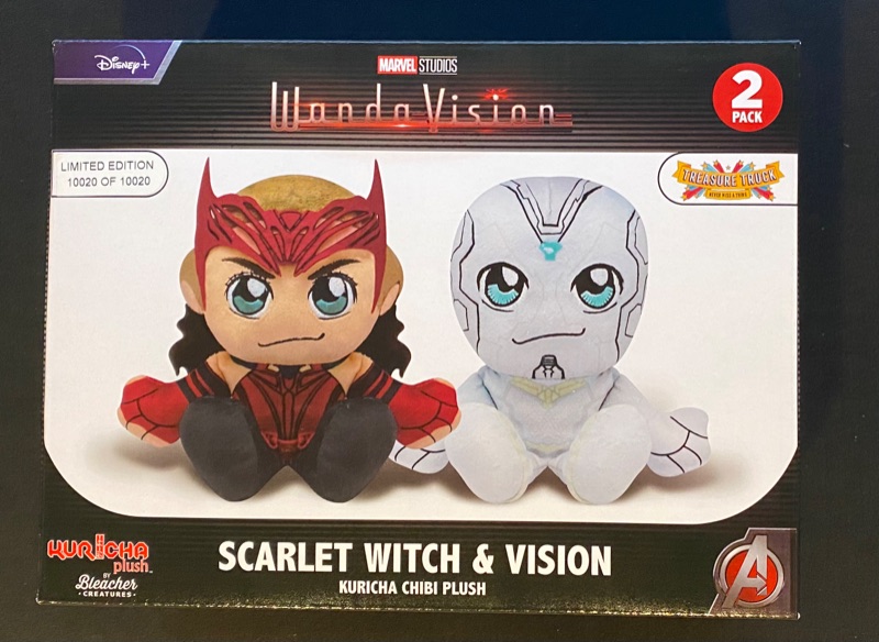 Photo 1 of Bleacher Creatures Wanda Vision Scarlet Witch and Vision Bundle - Limited Edition 10020 of 10020