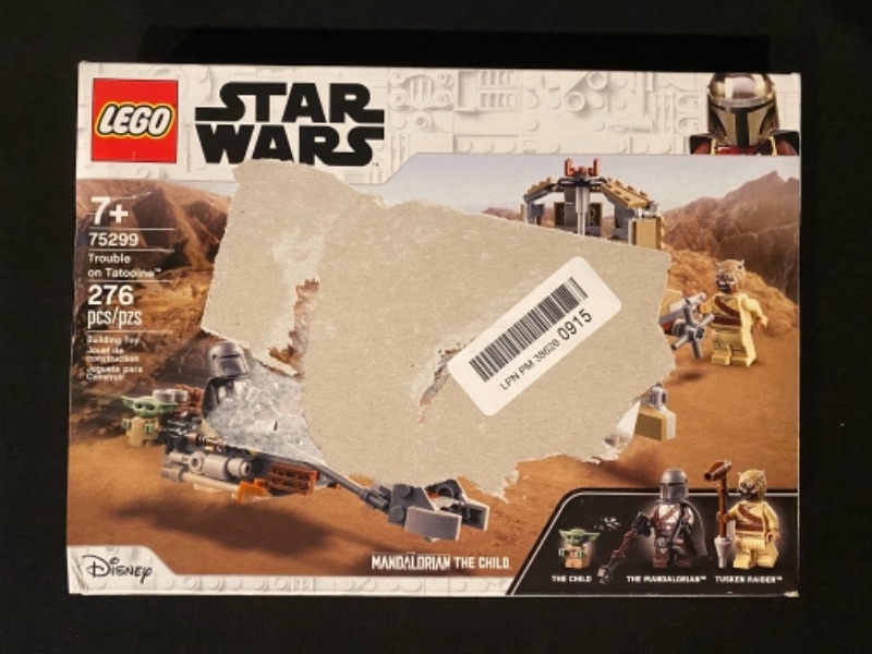 Photo 2 of LEGO Star Wars: The Mandalorian Trouble on Tatooine 75299 Awesome Toy Building Kit for Kids Featuring The Child, New 2021 (277 Pieces)