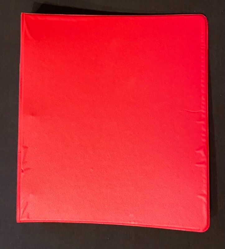 Photo 1 of Samsill 1" (200 sheets) Value Binder (RED)
