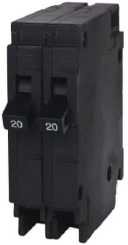 Photo 1 of  Siemens Q2020 Two 20-Amp Single Pole 120-Volt Circuit Breakers, for use only where Type QT breakers are allowed