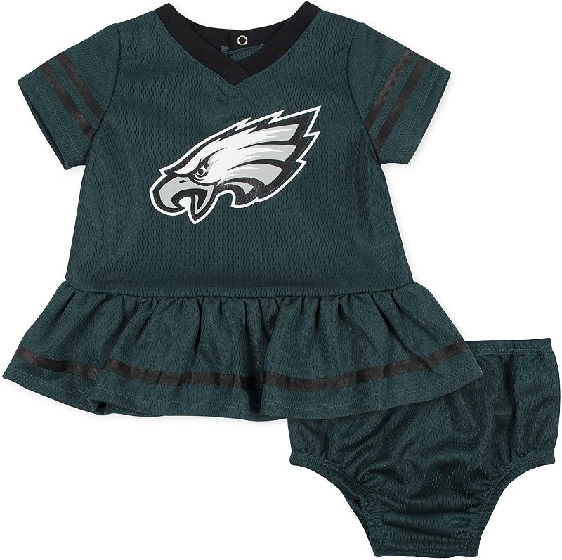 Photo 1 of NFL Girls Team Jersey Dress and Diaper Cover(Size 6-12 months