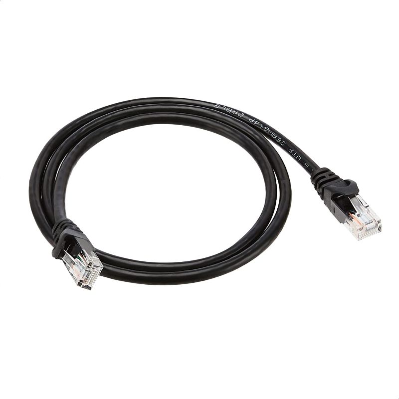 Photo 1 of Amazon Basics RJ45 Cat-6 Gigabit Ethernet Patch Internet Cable - 3 Feet