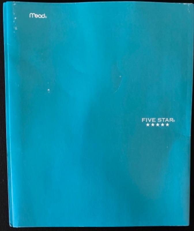 Photo 1 of Five Star 2-Pocket Folders with Prong Fasteners, Folders with Pockets, Blue (72365)