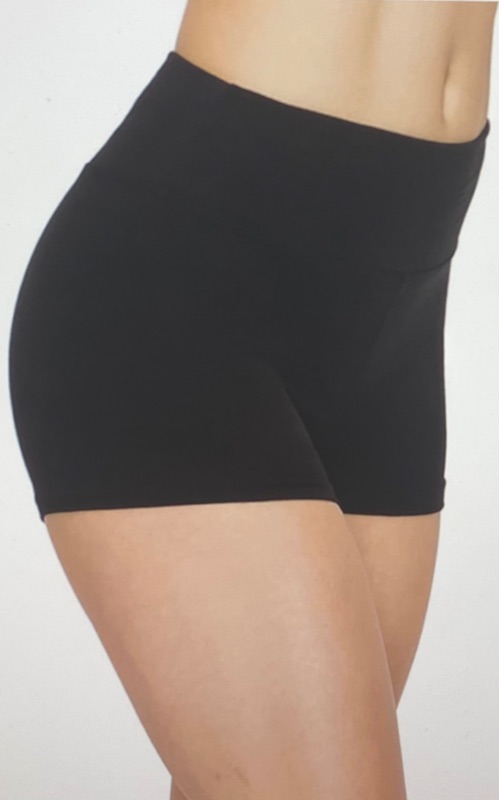 Photo 1 of ALWAYS Women Workout Yoga Shorts - Premium Buttery Soft Solid Stretch Cheerleader Running Dance Volleyball Short Pants (SMALL)