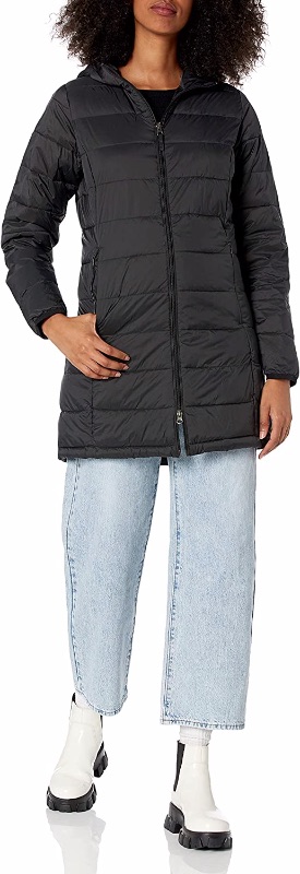 Photo 1 of Amazon Essentials Women's Lightweight Water-Resistant Packable Puffer Coat-Size XL