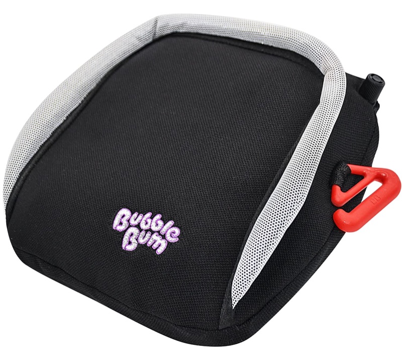 Photo 1 of BubbleBum Inflatable Booster Car Seat | Patented Stability System | Narrow, Backless, Blow up Booster Seat for Kids | Comfortable, Compact & Uber Convenient for Everyday Use & Great for Travel | Black